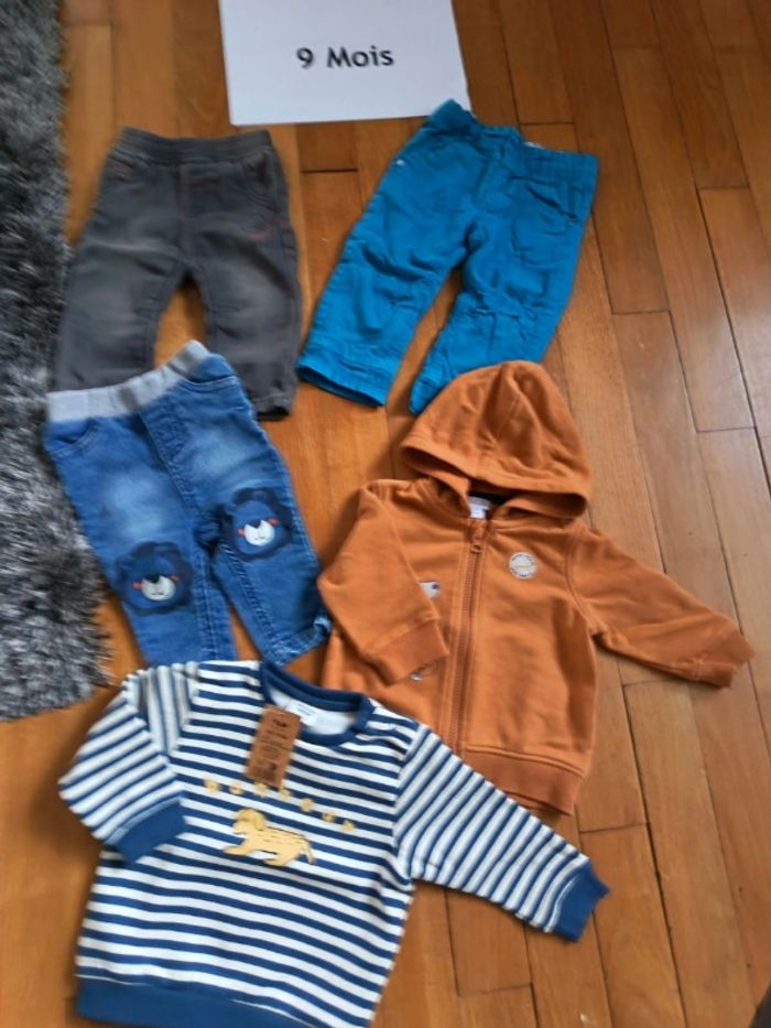 Lot vêtements 9 mois