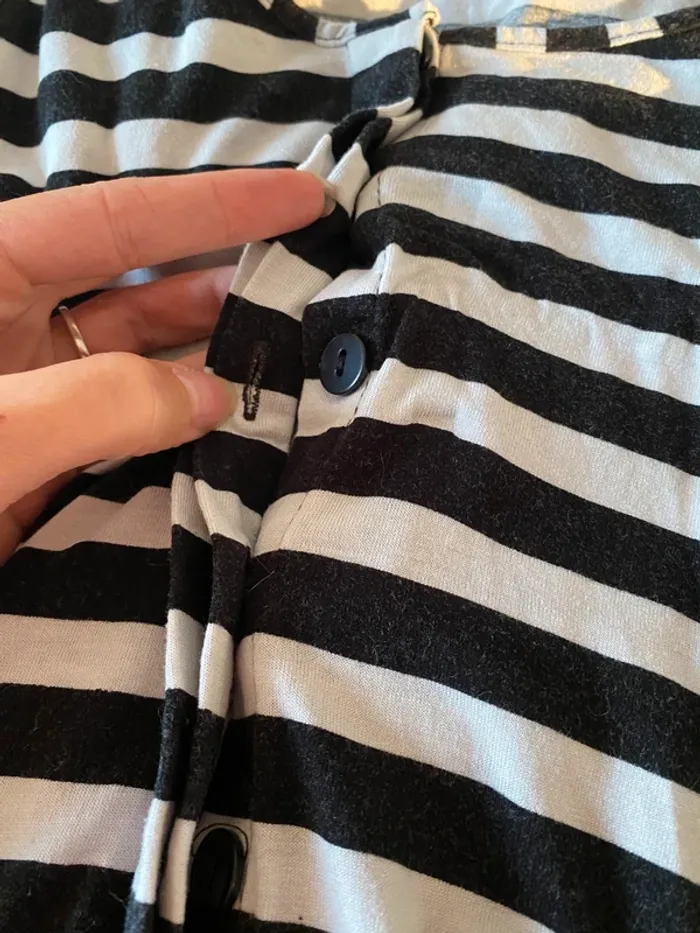 Combi short marinière Promod taille 36 - photo numéro 4
