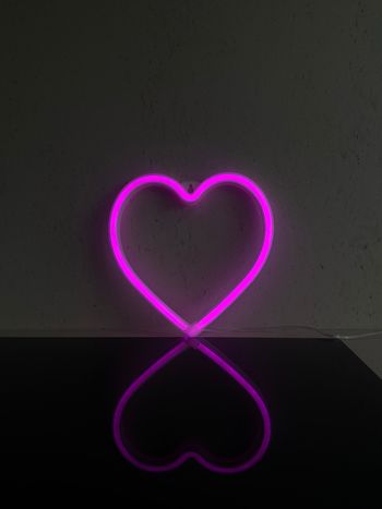 Neon coeur 
