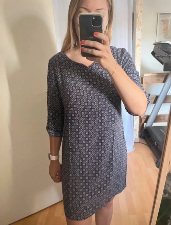 Robe fluide à motifs It Hippie 38 M - photo numéro 3