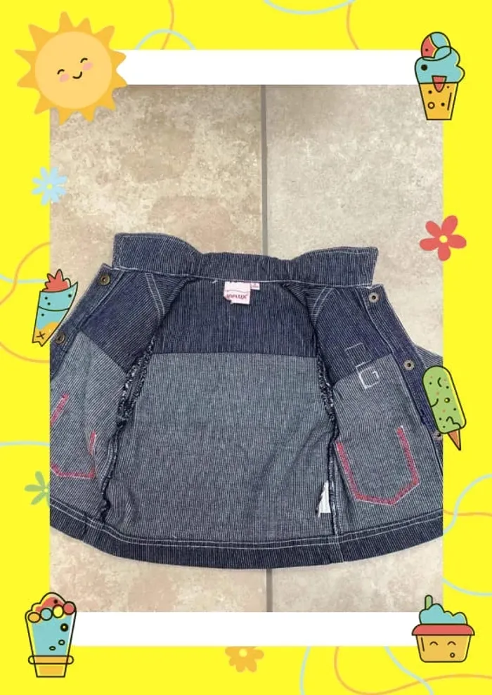 Veste en jean marine influx 3 mois - photo numéro 7