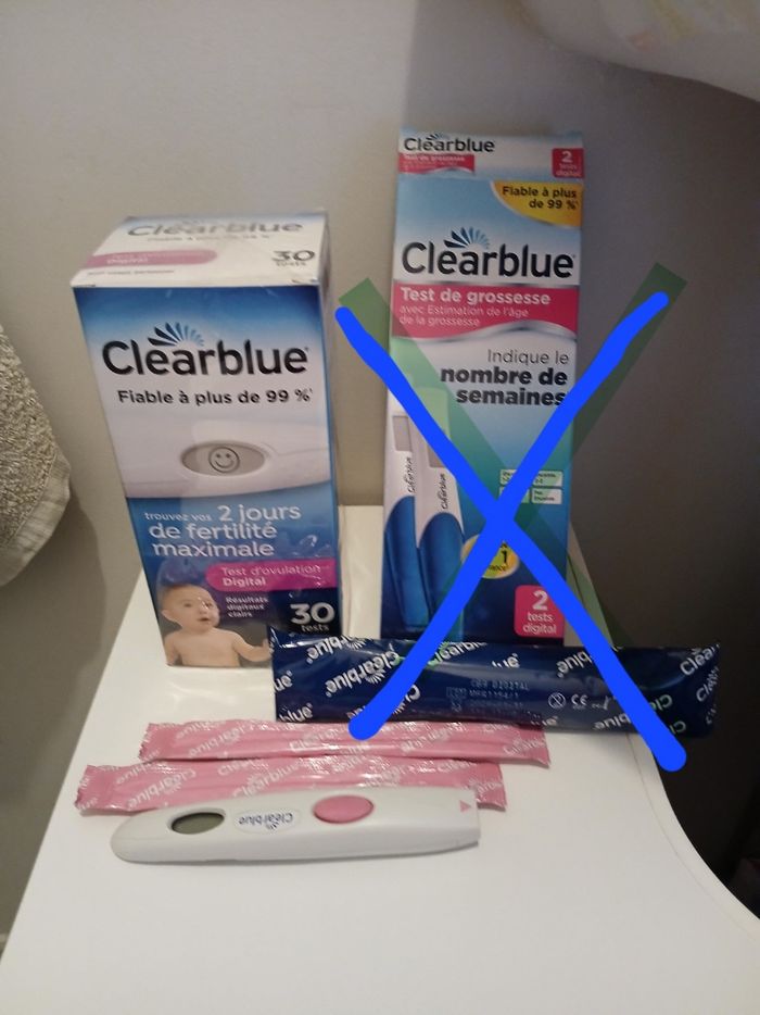 Clearblue test ovulation - photo numéro 2