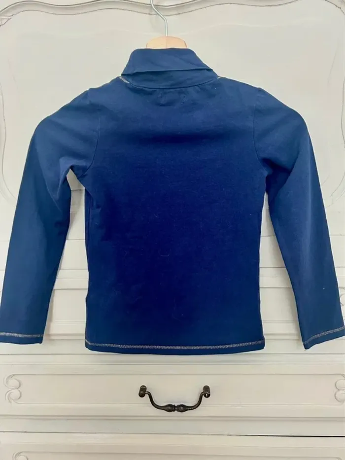 Très beau tee shirt col montant , roulé DPAM taille 8 ans - photo numéro 6