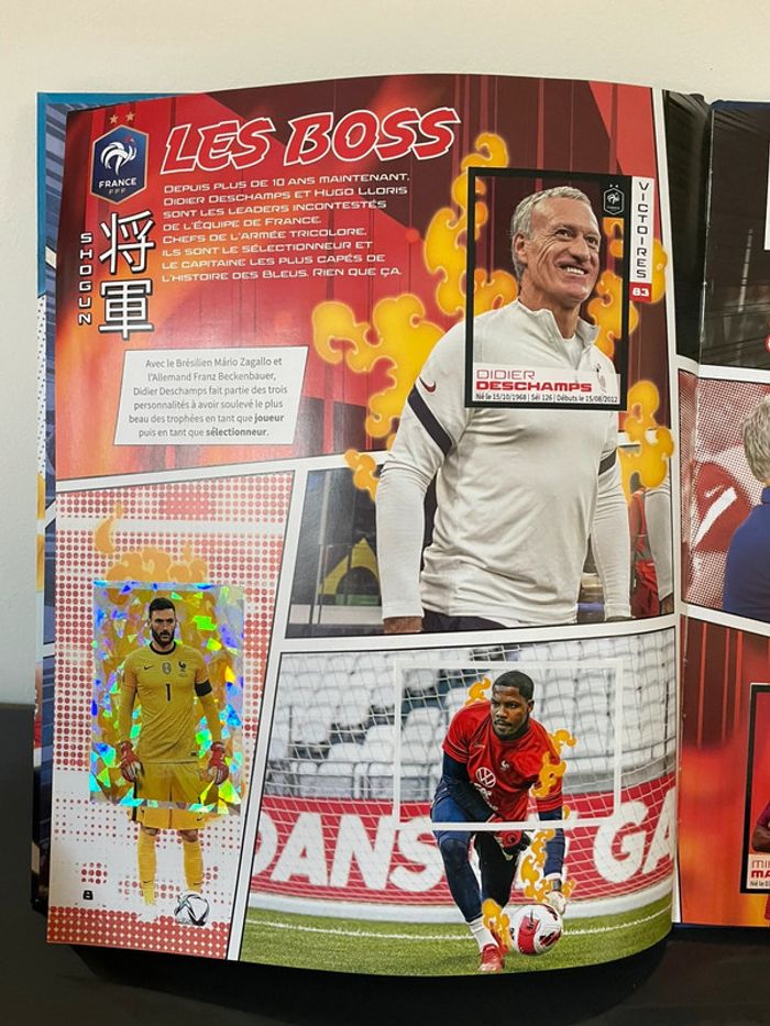 Au plus près des bleus 2022, album panini complet - photo numéro 3