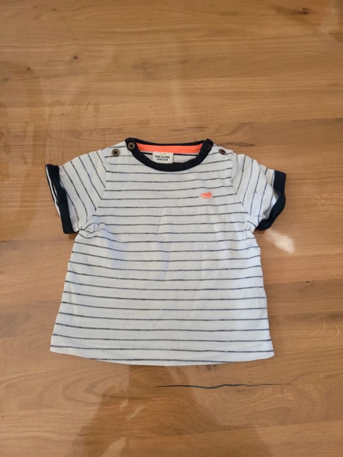 T-shirt manches courtes 12 mois