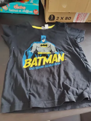 T shirts batman 5-6 ans
