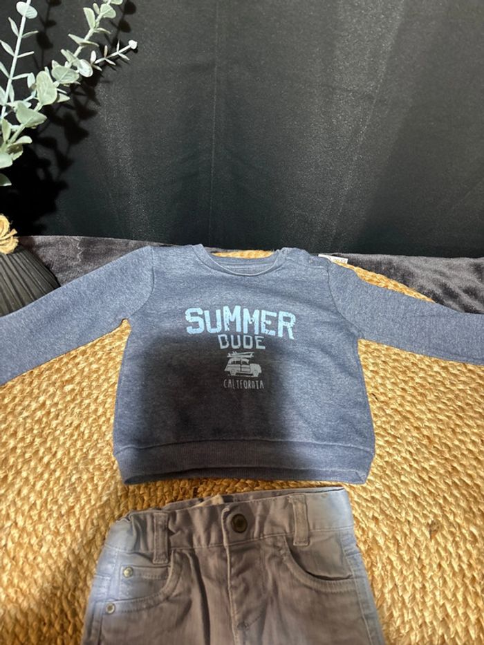 Ensemble garçon 12 mois - photo numéro 3