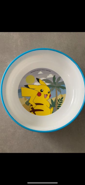 Assiette bol Pokémon