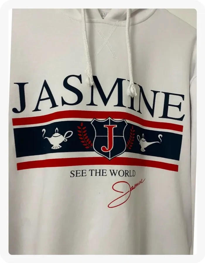 Sweat à capuche Jasmine blanc Undiz - photo numéro 3