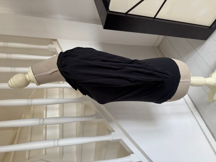 Blouse manches 3/4 Comptoir des Cotonniers noire - photo numéro 3