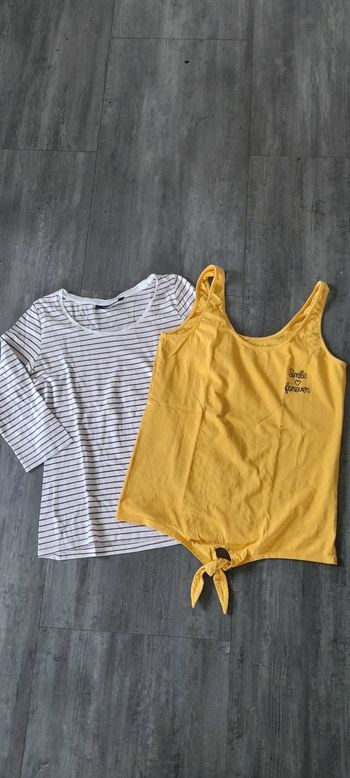 Lot de 2 tops kiabi