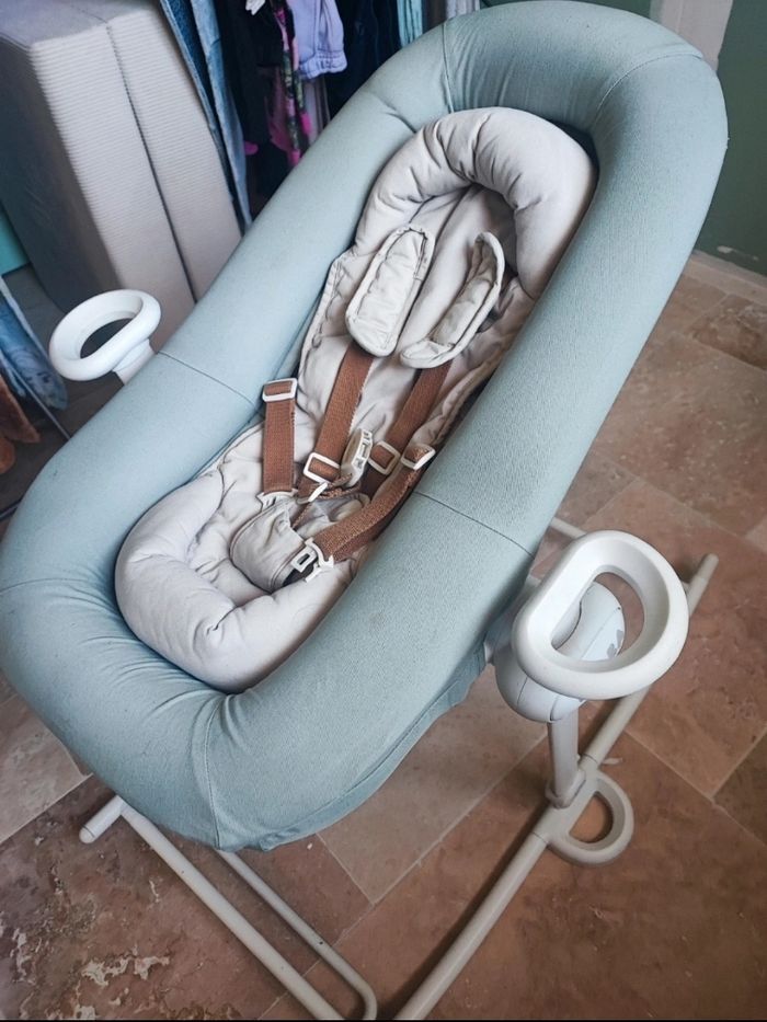 Transat up and down pliable bebea coloris vert lichen - photo numéro 2