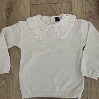 Pull blanc