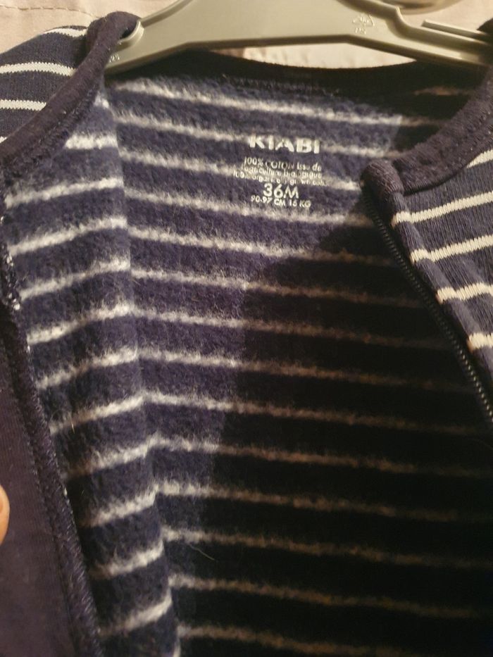 Pyjama sans pied à zip - photo numéro 4