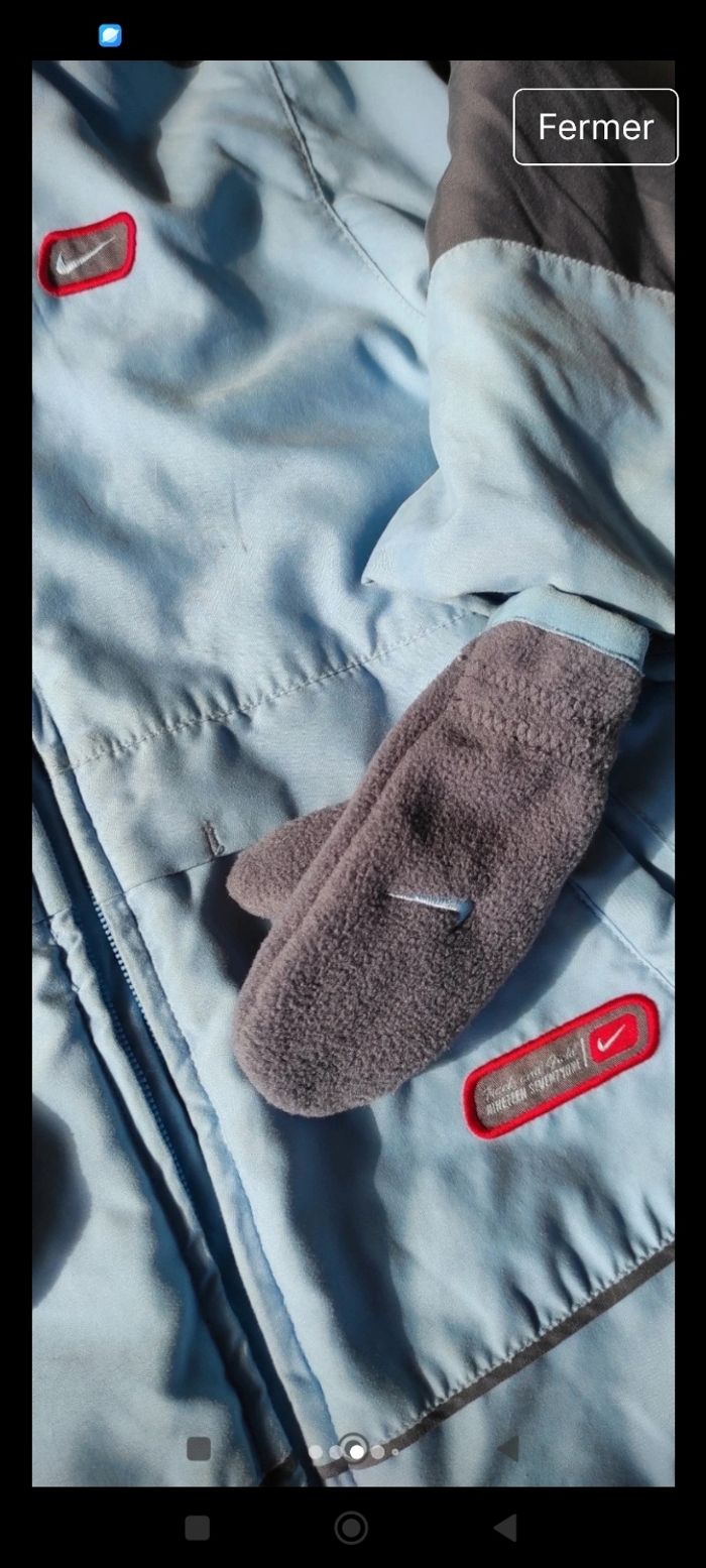 Veste Nike  gants  polaires - photo numéro 4