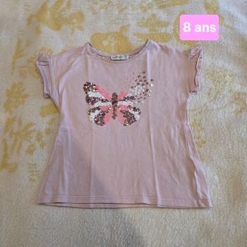 T-shirt fille 8ans 
