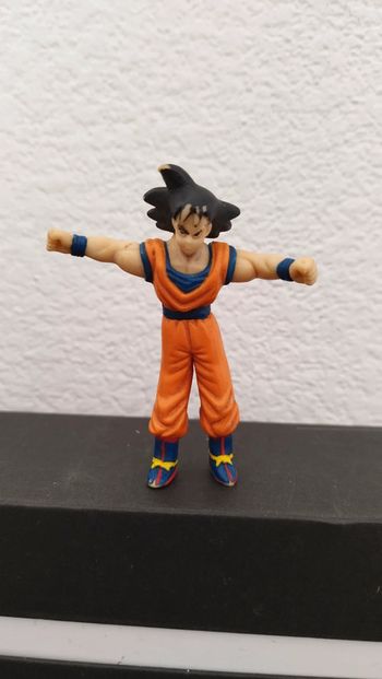 Figurine Goku Dragon Ball Z Flexible Figure Bandai AB rare BS STA Bendable gokou