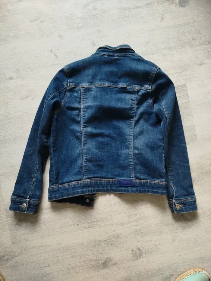 Veste en jeans à pressions Okaïdi 10 ans - photo numéro 5