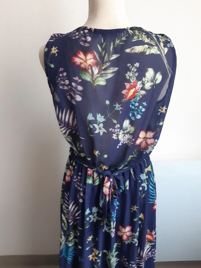Robe longue motif fleur Zabaione S/M - photo numéro 4