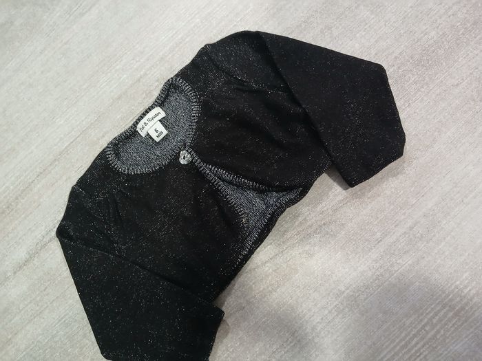 Gilet boléro fin