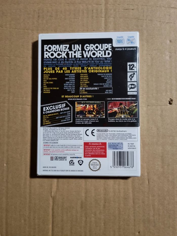 Rockband pour Nintendo Wii - photo numéro 2