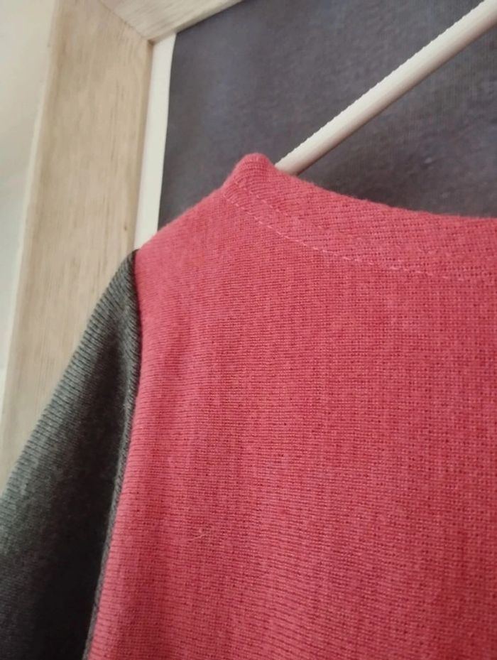 🌿Pull Fin Bicolore en Maille 50% Laine Mérinos Forcier T36/38🌿 - photo numéro 16