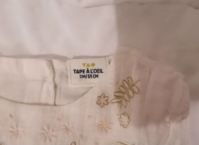 Haut d'été fille 3 mois - photo numéro 3