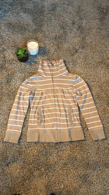 Gilet zippé col roulé