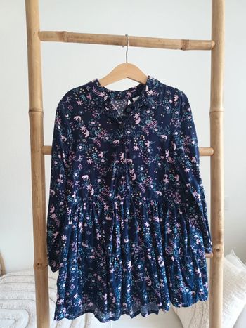 Robe marine Pocopiano 7 ans