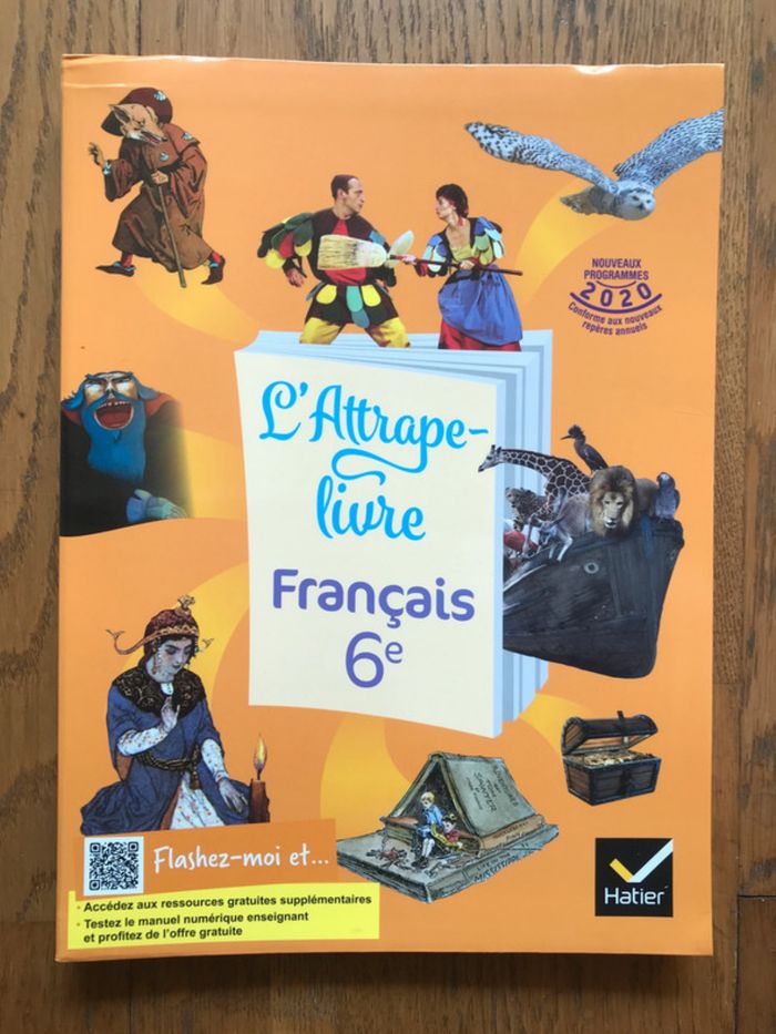 L'Attrape-livre - Français 6ème - Livre de l’élève