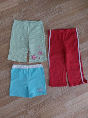 Shorts lot de 3 (taille 116).