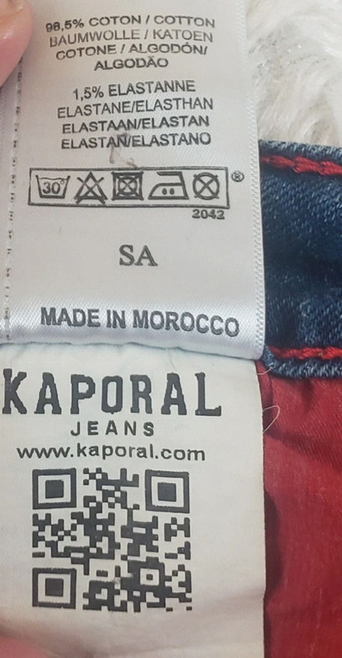 Joli jean's Kaporal taille S - photo numéro 6