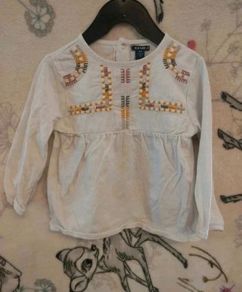 Haut manche longue Kiabi 18 mois