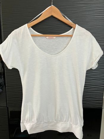 T shirt blanc Camaïeu taille 1