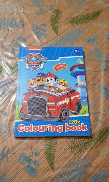Livre de coloriage Pat Patrouille  neuf