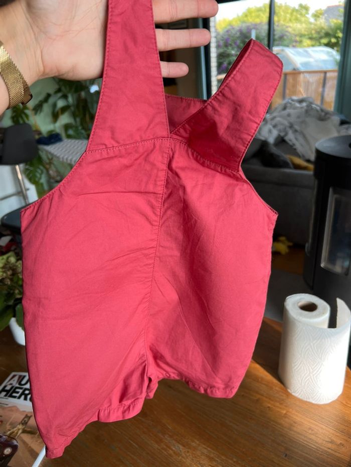 Salopette Rouge Petit Bateau - photo numéro 2