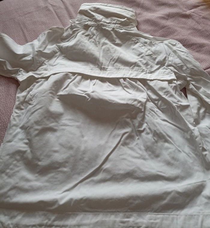 Veste légère / Coupe-vent Blanc Pur - Style Sport-Chic - photo numéro 4