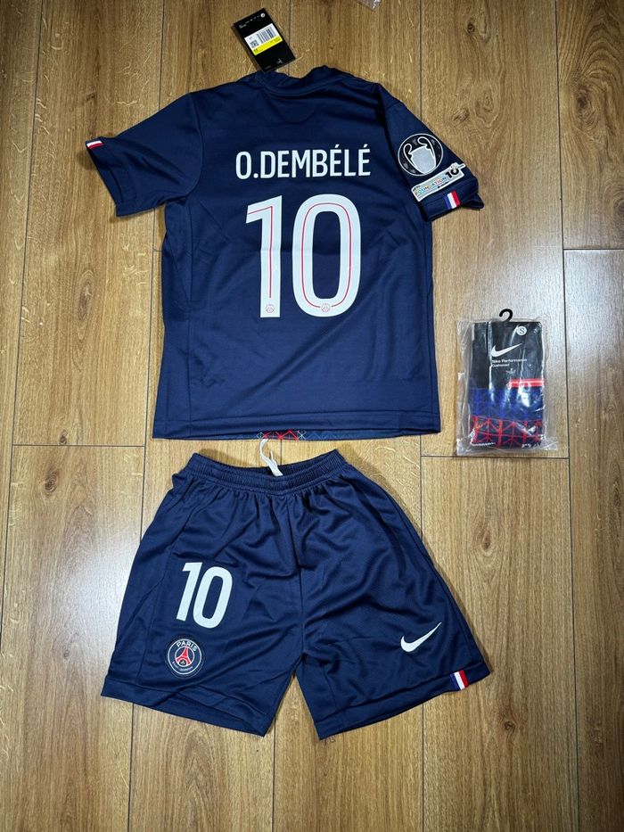 Maillot PSG d'Ousmane Dembélé - Ensemble complet - photo numéro 2
