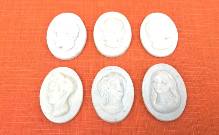 Années 1970 Publicité Collection Total 6 Camées Les amours célèbres - photo numéro 2