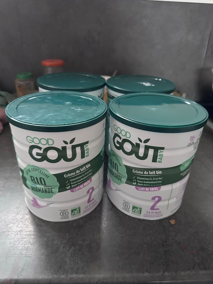 Lot lait 2eme âge - photo numéro 3