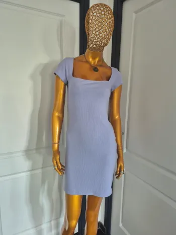 Robe Manches Courtes Lila Femme Taille L/40