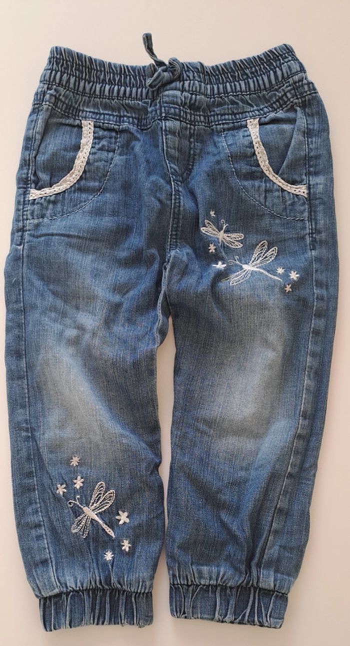 Lot de 4 jeans fille 18 mois - photo numéro 12
