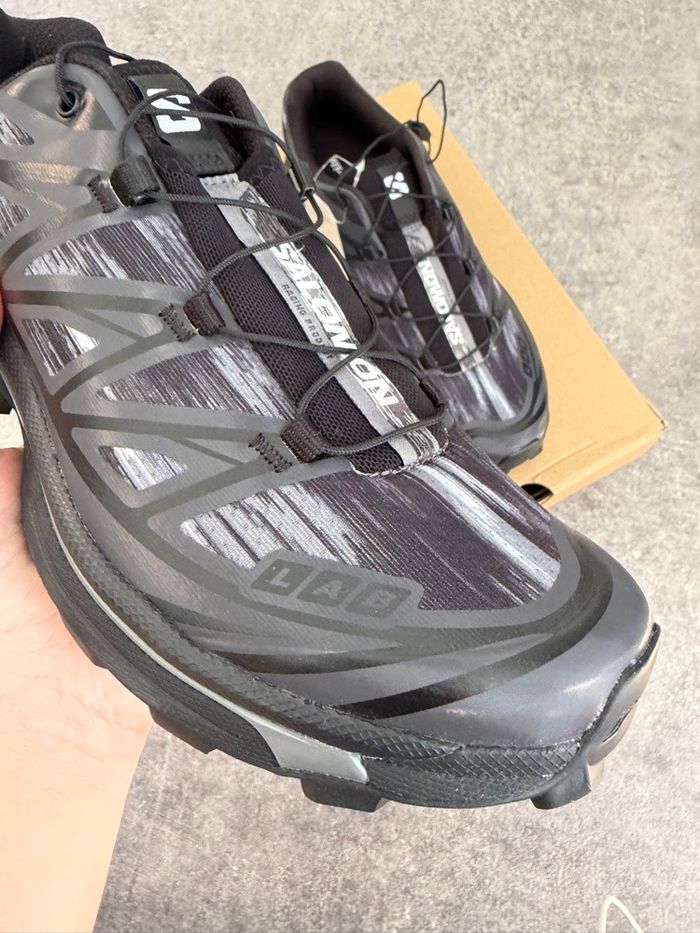 Salomon xt-6 Black Asphalt Castlerock Camo - Taille 40 - photo numéro 4