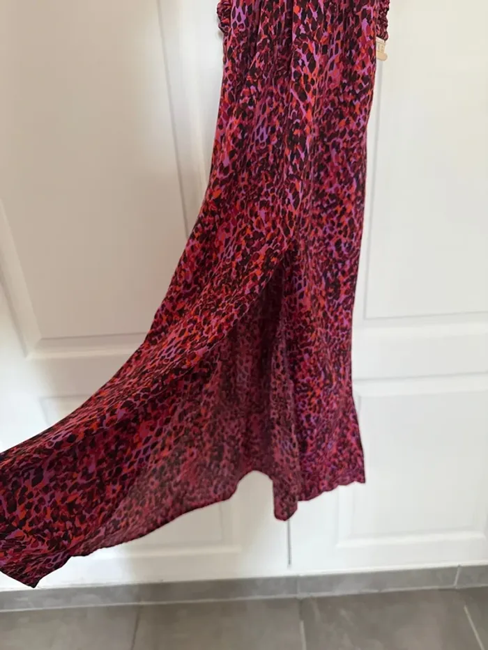 Robe ceinturée imprimée - photo numéro 6
