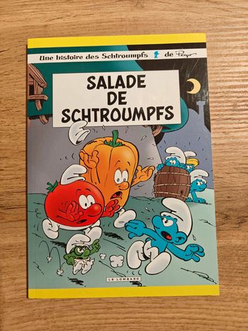 BD format A5: une histoire de Schtroumpfs
