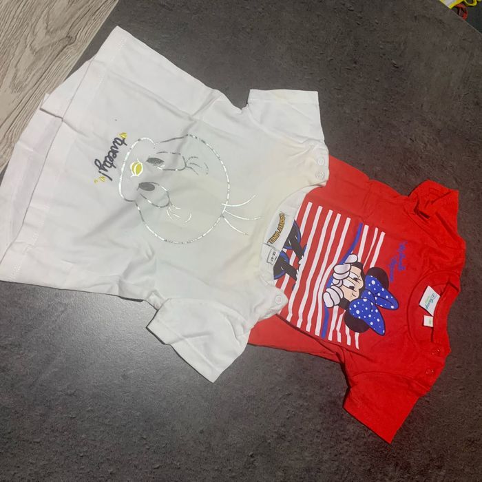 2 t-shirts manches courtes