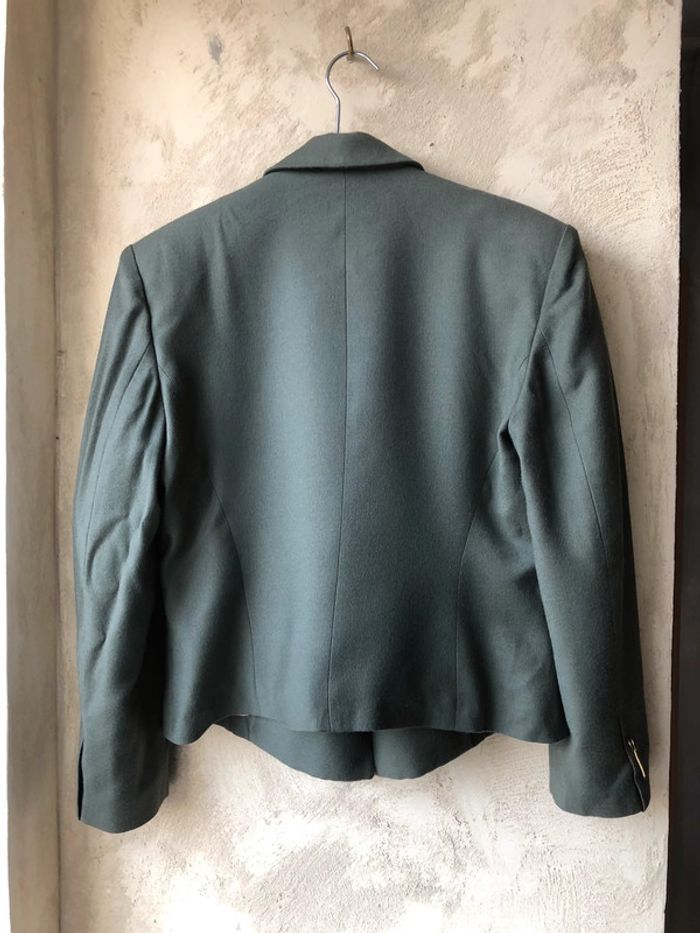 Veste blazer kaki vintage 40/42 - photo numéro 3