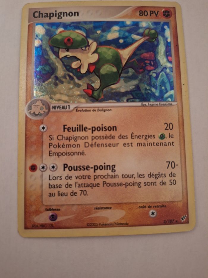 Chapignon 3/107 holo bloc ex - photo numéro 2