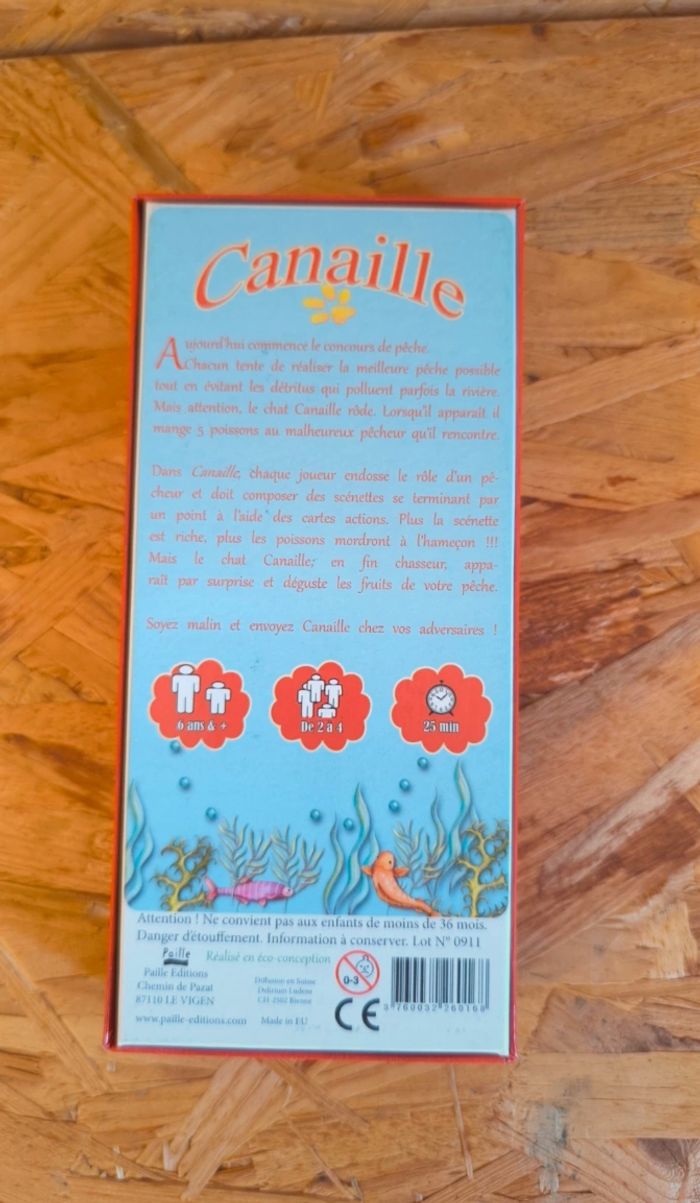 Jeu Canaille - photo numéro 2