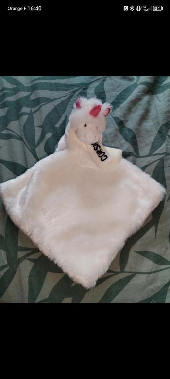 Doudou licorne Corsica 